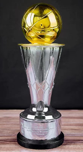 Premio trofeo in resina personalizzato per la competizione sportiva Extra -Gill creativa per il campionato di calcio di basket oro, bronzo d'argento - Product Image 4