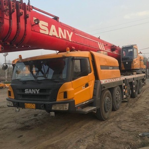 รถเครนเคลื่อนที่ SANY 100 ตัน มือสอง สภาพดีเยี่ยม ปี 2022 ความสูงยก 60 เมตร พร้อมเครื่องยนต์ ชุดเกียร์ ปั๊ม และลูกปืนที่ใช้งานแล้ว - Product Image 2