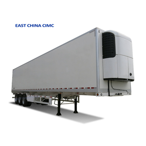 Thứ Hai Tay 3 Trục 40 Ft Lạnh Van Xe Tải Trailer Với Nhiệt Vua Tủ Lạnh - Product Image 1