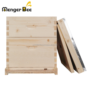 Kit de démarrage d'apiculture Langstroth avec ruche à 10 cadres en sapin de Chine, neuf, pour usage en ferme apicole - Product Image 2