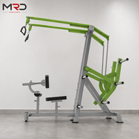 Máquina de Polea Lateral Independiente con Carga de Discos para Entrenamiento de Fuerza de Brazos y Espalda, Equipo de Entrenamiento de Fuerza de Tensión Alta