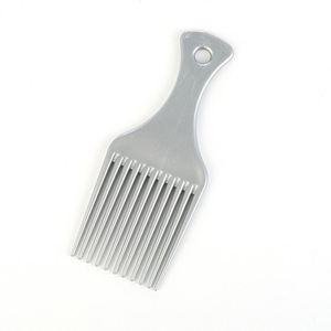 Peigne à cheveux en plastique personnalisé avec logo, peigne afro, peigne pour hommes noirs, peigne à dents larges pour coiffure huilée - Product Image 3