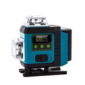 Niveau <span class=keywords><strong>laser</strong></span> rotatif 4D 360 degrés de précision industrielle à 16 lignes, vert, IP54, portée de 0 à 25 m, alimentation par batterie au lithium - Product Image 5