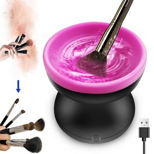 Electric Portable Automatic USB <b>Makeup</b> Brush Cleaner Machine Model A0053 China Made Cosmetic Brush Cleanser <b>Tool</b> - Product Image 3