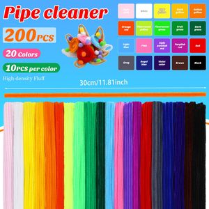 8mm 30cm Handmade NOVISON Polyester Chenille Fuzzy Wire Pipe Cleaners-DIY Stems for Art & Home Decor - Product Image 2