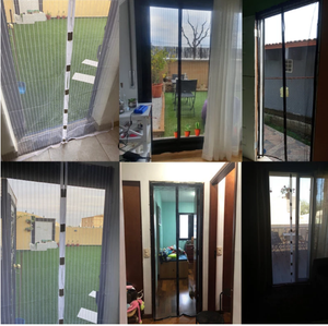 Rideau de porte en maille magnétique renforcée <span class=keywords><strong>anti</strong></span>-moustiques, <span class=keywords><strong>anti</strong></span>-insectes, <span class=keywords><strong>anti</strong></span>-mouches, rideaux automatiques à fermeture magnétique, écran <span class=keywords><strong>anti</strong></span>-insectes en maille magnétique - Product Image 3