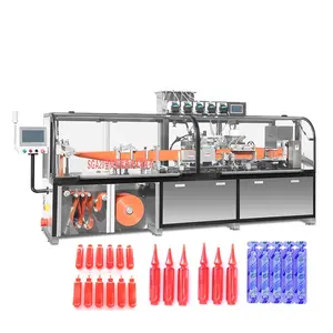 Máquina de enchimento automática de líquidos orais de alta qualidade com Gmp padrão para frascos de frascos e ampolas para líquidos