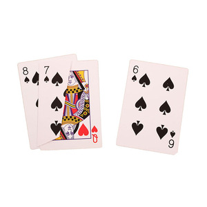 Cổ điển ảo thuật chơi thẻ thủ thuật ba mảnh của Phép Lạ thẻ dễ dàng để tìm hiểu ma thuật Prop ảo tưởng gimmick chơi thẻ - Product Image 3