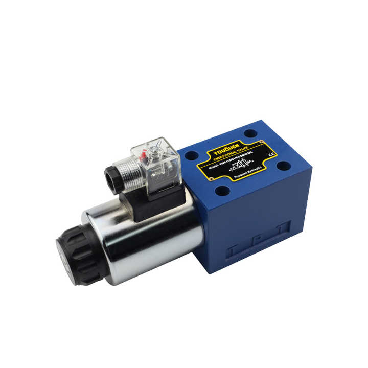 REXROTH Type Solenoid Directional Hydraulic Valve 4WE10D Y-24VDC 220VAC Hydraulic Adapter thumbnail-1
