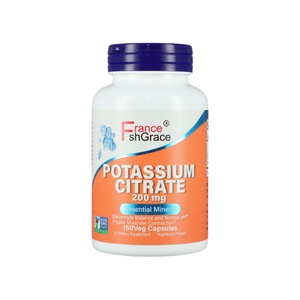 Suplemento de Citrato de Potasio 200mg para Adultos, Equilibrio Electrolítico y pH Normal, Contracción Muscular Adecuada - Product Image 1