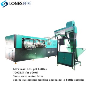 LS-A6 7000bph Đầy Đủ Tự Động Chất Lượng Cao Nhựa Pet Uống Chai Nước Máy 100Ml Để 2L Pet Chai Làm Máy Yếu Tố - Product Image 4