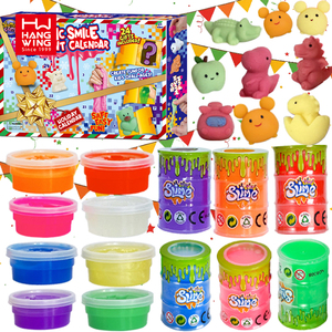 Hộp Đựng Đồ Chơi Chơi Giáo Dục Đầy Màu Sắc Bằng Nhựa Dẻo 8 Màu Tự Làm Đồ Chơi Cho Trẻ Em Hộp Quà Tặng - Product Image 1