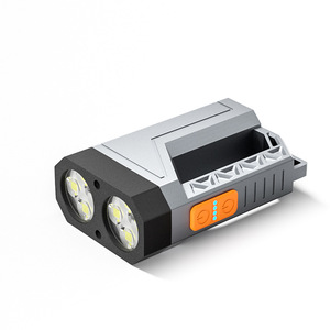 Lampe torche extérieure haute puissance rechargeable avec batterie 21700, lumière LED blanche, portable d'urgence, affichage multi-niveaux - Product Image 4
