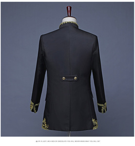 Costume de prince pour adulte, style victorien gothique, veste de costume royale, tenue de roi, fête, cosplay, costumes d'Halloween - Product Image 4