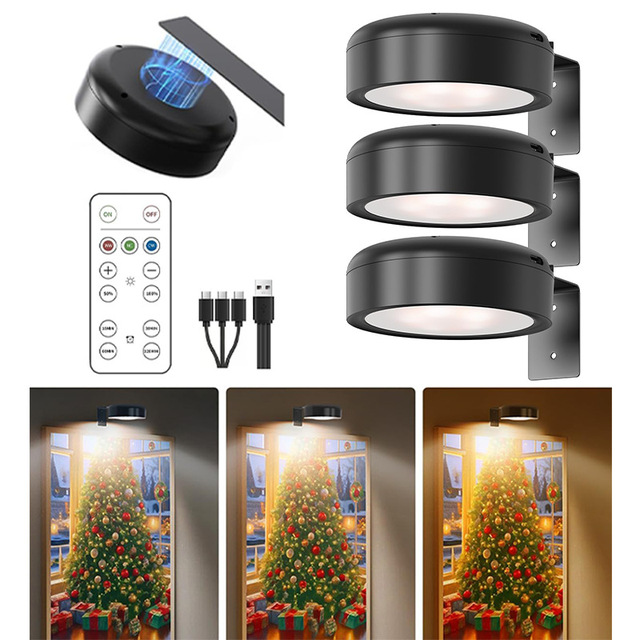 Modern Rechargeable Magnetic LED Wall Light For Art Display Picture Painting Home Gallery With Remote Touch Dimmable