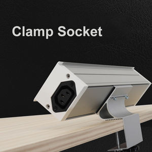 4 Cat6 <span class=keywords><strong>RJ45</strong></span> et prises de courant plug and play intégré <span class=keywords><strong>pince</strong></span> de table de rangement <span class=keywords><strong>pour</strong></span> meubles de bureau - Product Image 4