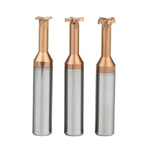 D4-D12 T forme flûte carbure monobloc fraises fraise en bout CNC tour routeur peu fraise outils métal acier usinage rainure - Product Image 3