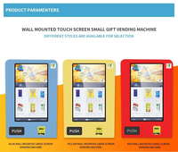 Distributeur automatique de serviettes hygiéniques pour femmes, mini-machine de vente en libre-service avec fonction SDK de paiement sans espèces et écran tactile