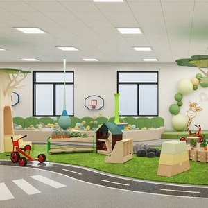Muebles Montessori para Preescolar y Jardín de Infancia, Casa de Árbol de Madera para Niños, Parque Infantil Interior en Venta - Product Image 4