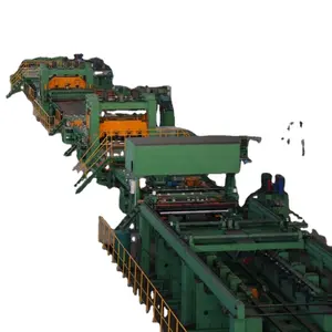 Automatic Steel Coil Slitting Line Uncoiling Leveling Shearing Machine with competitive price