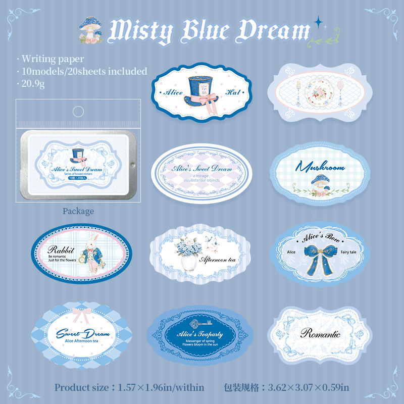 A Mist Blue Fantasy