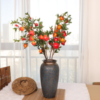 Kunstmatige granaatappeltakken, fruittakken, vaasbloemarrangementen, winkeldecoratie, kantoor- en huisdecoratie
