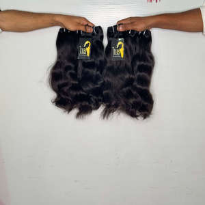 Unprocessed Curly Raw Indian virgin hair vendors, wholesale cuticle aligned hair bundles Indian human hair Extensions - Product Image 2