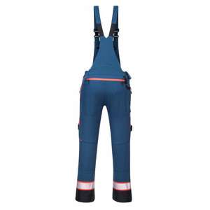PORTWEST - DX441MBRM DX4 Trabajo babero azul y corsé-EAN 5036108326563 ROPA DE TRABAJO DE LA HI-VIS - Product Image 2