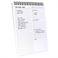 Agenda Diaria Espiral 2026 con Lista de Tareas Diarias y Lista de Verificación de Tareas, Organizador de Regalos para el Trabajo y Organización de Notas