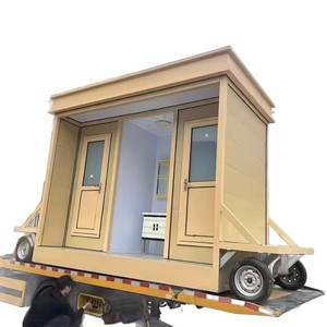 ห้องน้ำเคลื่อนที่แบบแผงแซนวิชทันสมัยเป็นมิตรกับสิ่งแวดล้อมสำหรับสถานที่ท่องเที่ยว - Product Image 5