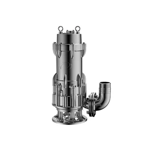 纯度2.2kw ABS电机废水泵污水高压潜水泵，带SS体