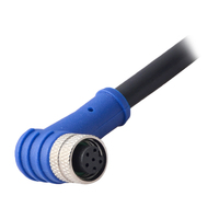 Connecteur circulaire M8 étanche IP67, 2/3/4/5/6/8 broches, mâle/femelle, connecteur industriel Ethernet pour capteur