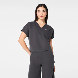 Ensembles de blouses médicales unisexes sans couture en tissu polycoton personnalisé, détection d'aiguilles OEM, universels - Product Image 1