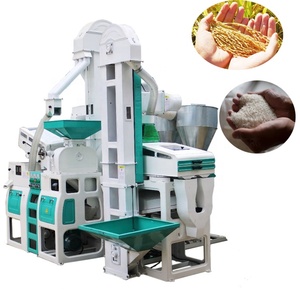 Niveleuse de blanchisseur de riz combinée pesant et emballant la fraiseuse de blanchisseur de riz de polissage - Product Image 2