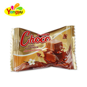 Yangyu Groothandel <span class=keywords><strong>Choco</strong></span> Gummies Met Chocolade Jam Zacht Snoep Te Koop - Product Image 6