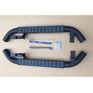 Feebest Chạy Ban <span class=keywords><strong>Side</strong></span> Bước Phù Hợp Cho 2020 Land Rover New Defender 110 <span class=keywords><strong>Side</strong></span> <span class=keywords><strong>Step</strong></span> Bar Đen Phụ Kiện Ô Tô Phụ Tùng - Product Image 6
