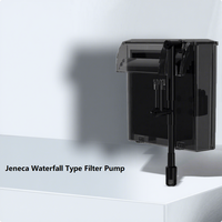 Pompe de filtration suspendue pour aquarium Jeneca, prix usine, 15W, 1200L/H, débit réglable en cascade, ABS, pour aquariums intérieurs et extérieurs, poissons et tortues
