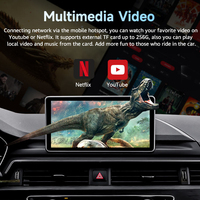 Adaptador Multimedia Inteligente con CarPlay y Android Auto, Compatible con Tarjeta TF, Navegación y Bluetooth para Autos Originales