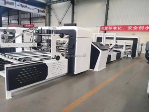 QZD高性能自动文件夹纸板粘贴制作瓦楞纸箱披萨盒机 - Product Image 3