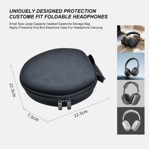 Étui de transport rigide pour écouteurs, sac de rangement compatible avec les écouteurs AirPod Max, sac de voyage protecteur - Product Image 4