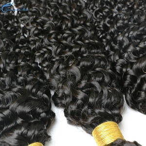Extensions de cheveux humains péruviens 100% naturels, bouclés crépus, de bonne qualité, couleur naturelle, lot économique - Product Image 6