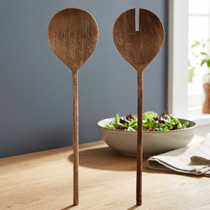 Long Size Mango Wood <b>Servers</b> for salad serving - Product Image 2