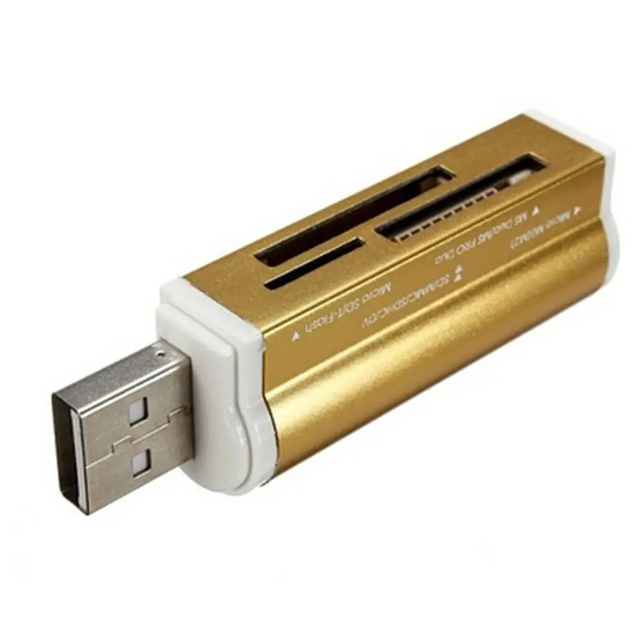 4 in 1 SD Card Reader Flash USB Memory Card Reader for Memory Stick Pro Duo Micro /T-Flash/M2/MS SD Adapter