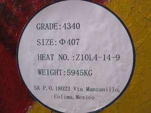 एआईएसआई एसएई 4340 स्टील 1.6562 एसएनसीएम439 ईएन24 40एनआईसीआरएमओ8-4 मिश्र धातु इस्पात - Product Image 2