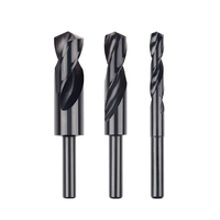 Forets hélicoïdaux à queue réduite HSS4341 4241 en acier rapide, outils de perçage de 14, 16, 18, 22, 24, 27, 29, 33, 36, 39, 43, 45, 48, 50 mm