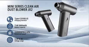 Cordless Compressed Electric Turbo Jet Air Duster Mini 110000RPM Computer Keyboard Cleaning Air Duster Blower Gun Vacuum