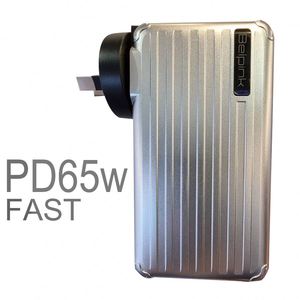 เครื่องชาร์จพกพา 22.5W 10000mAh พร้อมปลั๊กเสียบผนัง สำหรับชาร์จแล็ปท็อป พกพาสะดวกสำหรับการเดินทาง  สายชาร์จเร็วสำหรับการเดินทางเพื่อธุรกิจ พร้อมที่เก็บสาย - Product Image 1