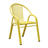 Ensemble chaise et table en alliage d'aluminium et métal durable avec écran solaire imperméable pour balcon extérieur