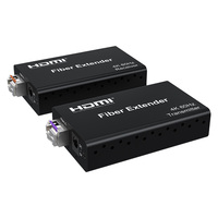 Transmitter Receiver HDMI 4K 60Hz DP 20KM, Ekstender Sinyal HDMI Fiber