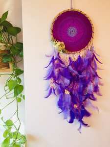 Best Design Colorful 2026 Dreamcatcher Wall Hanging Handmade Purple and Lilac Wall <b>Decor</b> and Home <b>Decor</b> Bohemian <b>Decor</b> Best - Product Image 5
